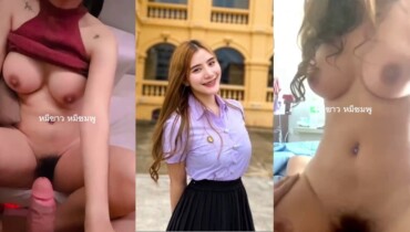 นักศึกษานมใหญ่ขี้เงี่ยน โดนจับตอกนมแม่งอย่างเด้งเจาะสะดือด้วยโคตรน่าเย็ดเลยขย่มควยเองเลยอย่างเสียว เด็ดดีจริงๆอยากได้แม่งมาเป็นเมียเลยโคตรเสียว