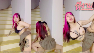 Onlyfans irenkampong1 สาวผมแดงขี้เงี่ยนมาอมควยแฟนหนุ่มอย่างเด็ดดูดน้ำควยเสียวจัดๆงานโครตดีจับเย็ดกันตรงบรรไดอย่างแจ่ม